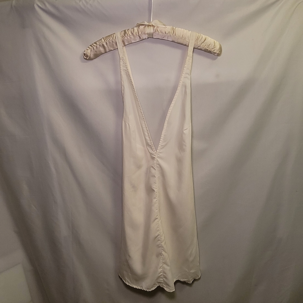 Cream slip dress